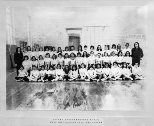 1972-1973 centro-addestramento Fipav