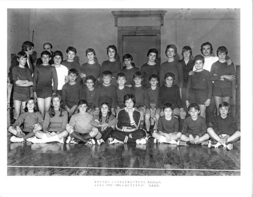 1972-1973 centro addestramento Fipav