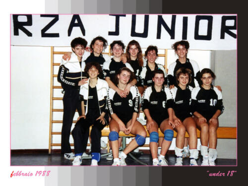 1987-1988 Junior Under 18