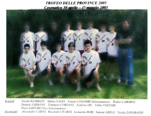2005 Torneo delle provincie