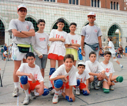 Minivolley in Piazza Cavalli
